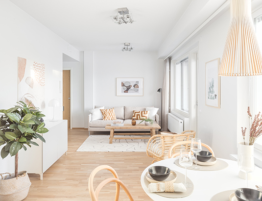 Luo valolla lisää tilantuntua