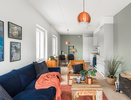 Rajaa tilaa selkeisiin osiin