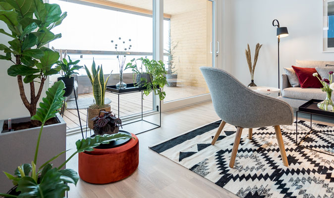 Trendikäs vihersisustaminen