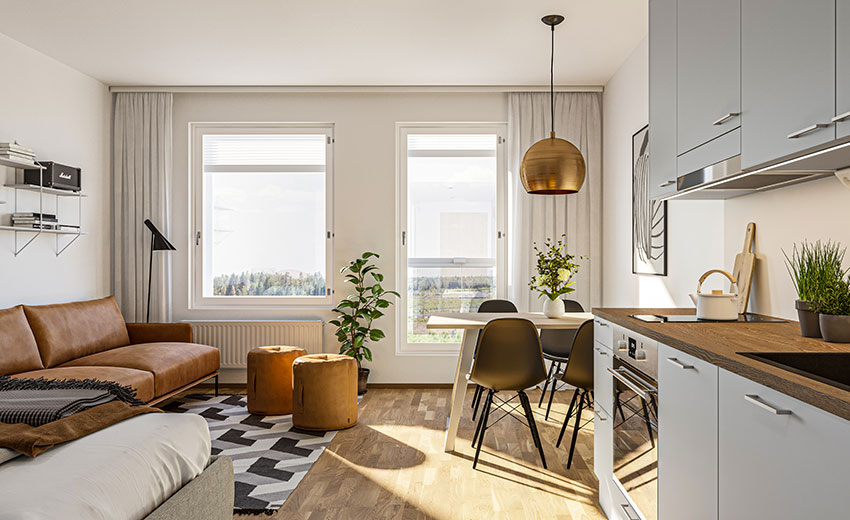 Myytävät yksiöt Vantaalla