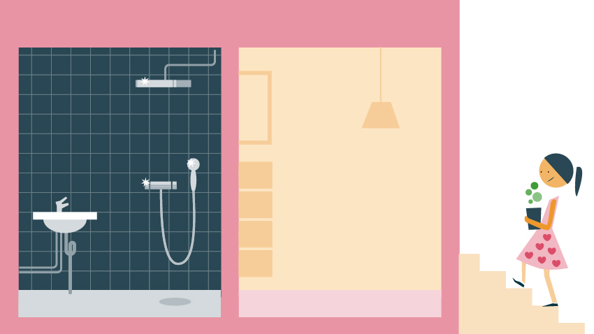 Muutto valmiiseen kotiin putkiremontin jälkeen