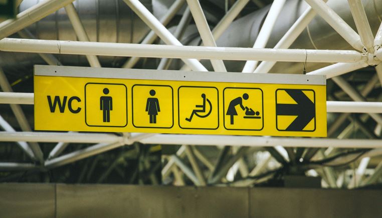 Good signage is part of accessibility