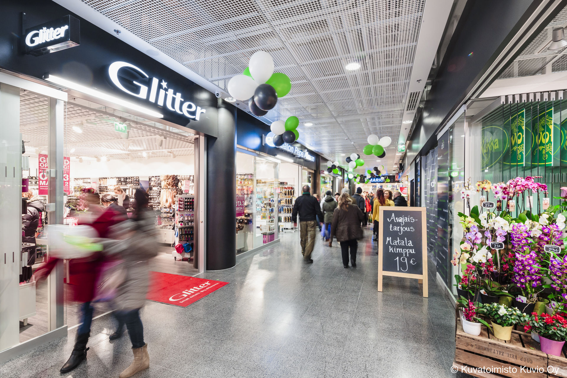 Dixissä palvelut ovat kiven heiton päässä