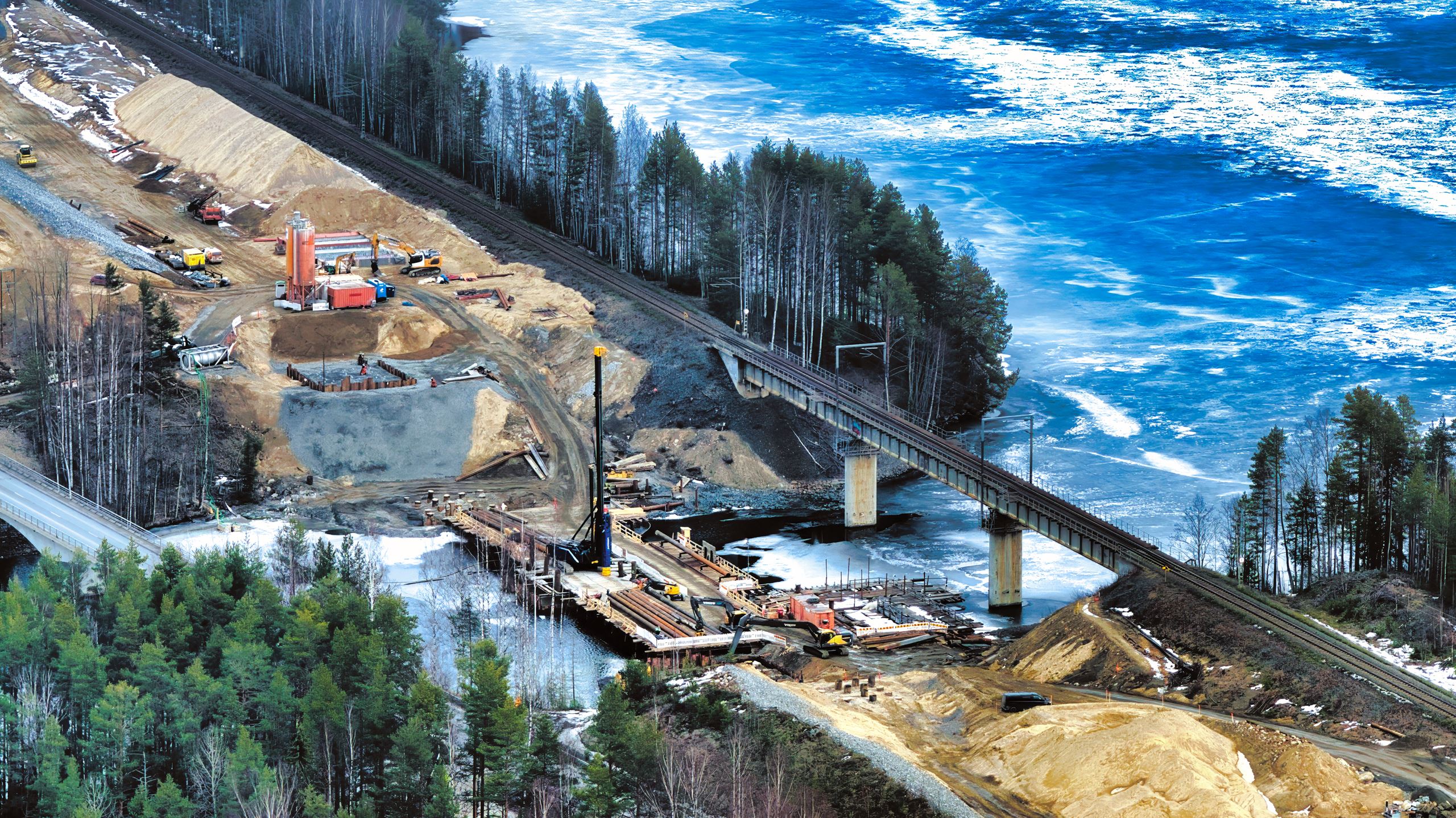 Syrjäsalmi Railway Bridge, Kitee