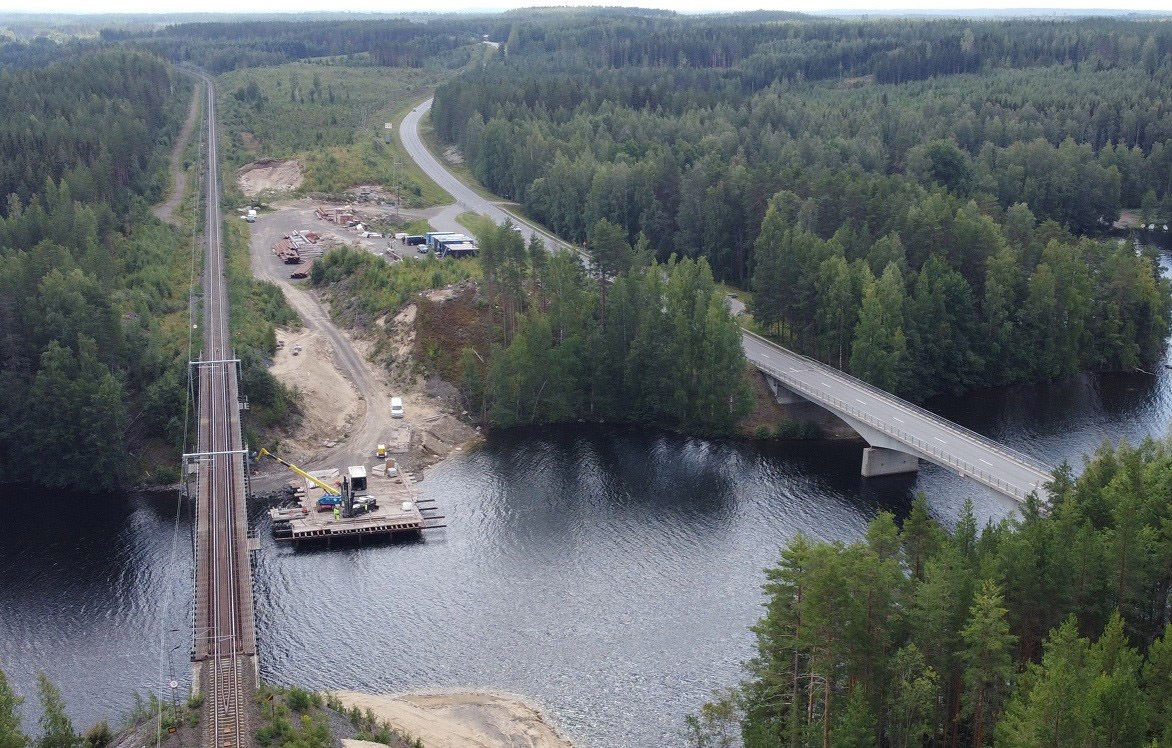 Syrjäsalmi Railway Bridge, Kitee