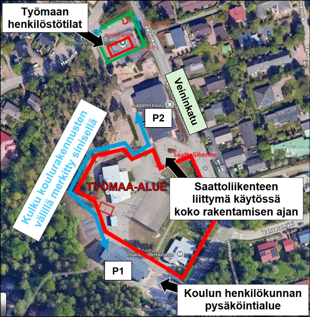 Työmaatiedote 1