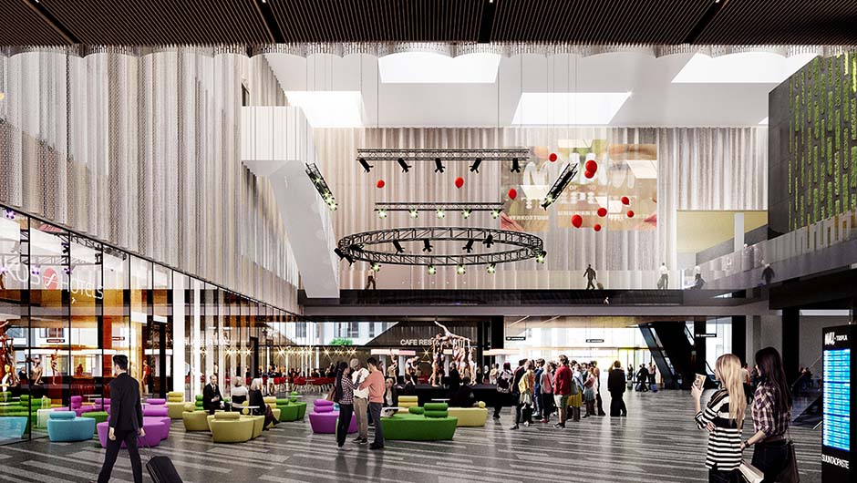 Many ambiances under one roof in the Mall of Tripla