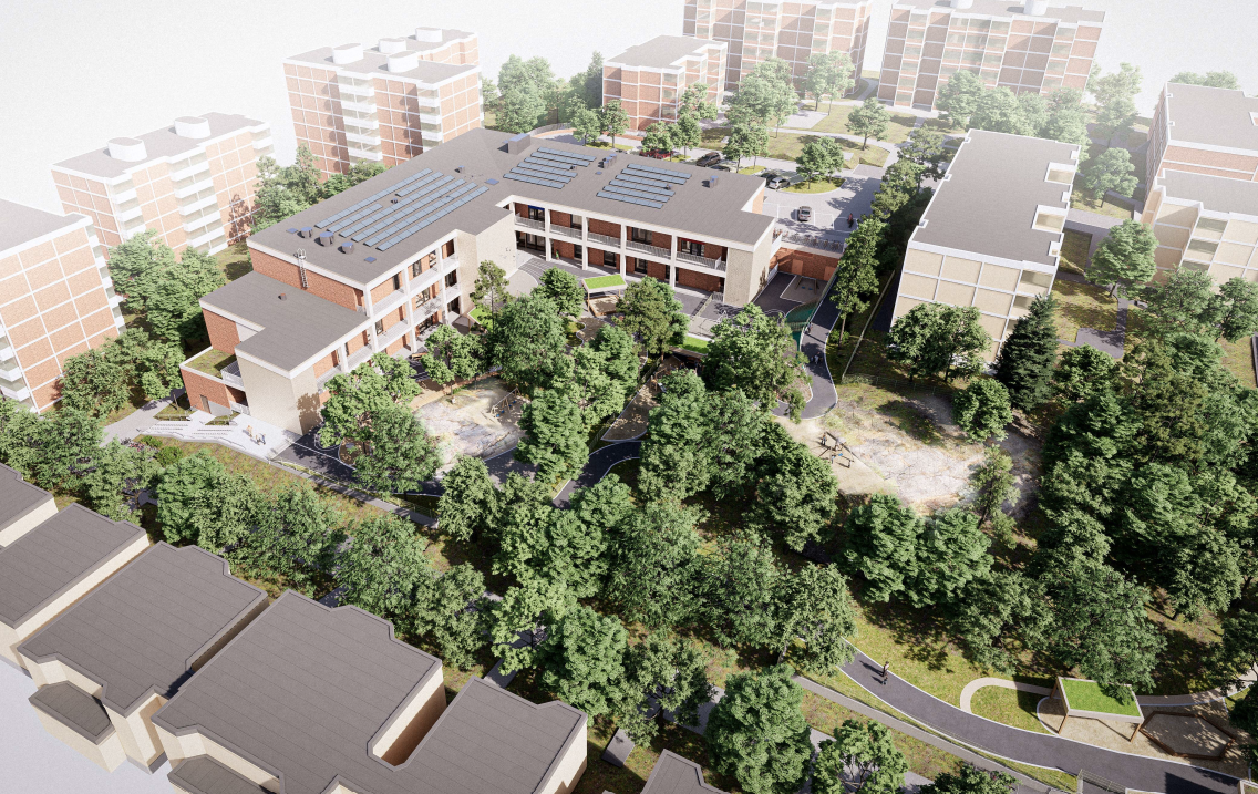 Alueen ilme päivittyy – Olarin henki säilyy