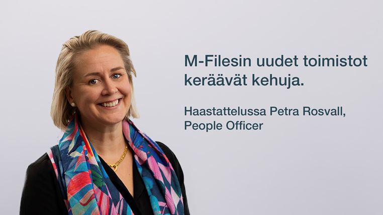 M-Filesin uudet toimistot keräävät kehuja