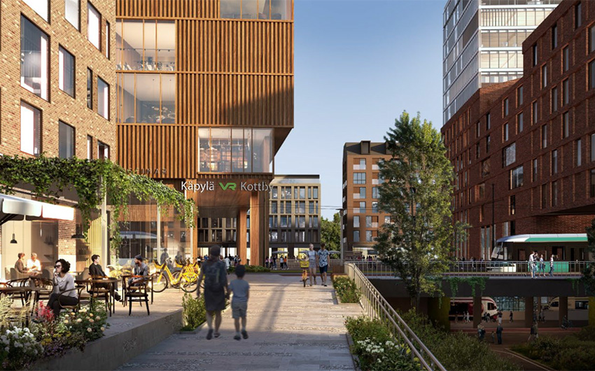 Mäkelänkadusta kuoriutuu bulevardi