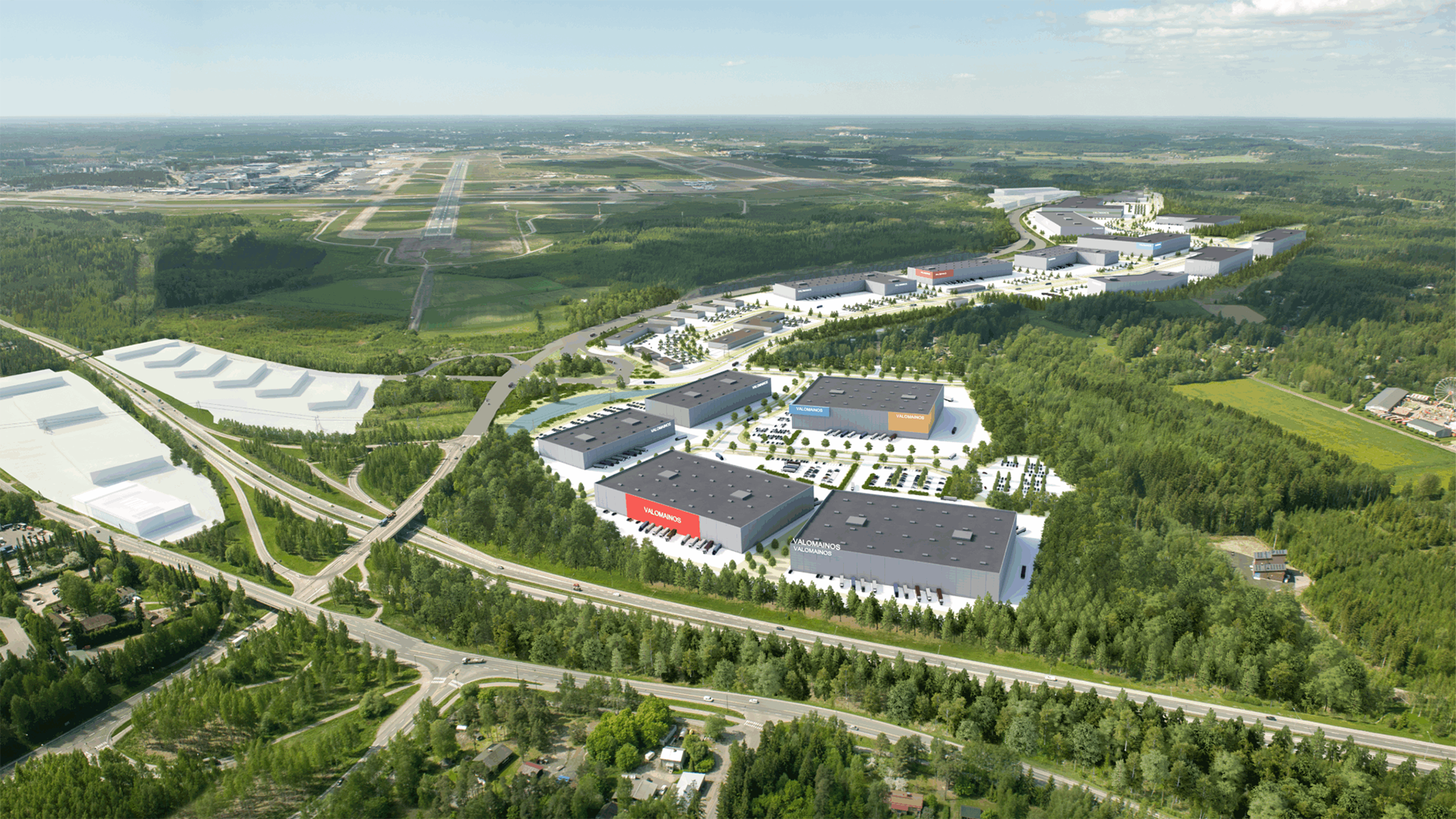 Sammonmäen logistinen keskittymä käynnistää Tuusulan Focus-alueen