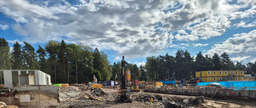 Työmaatiedote - syksy 2025