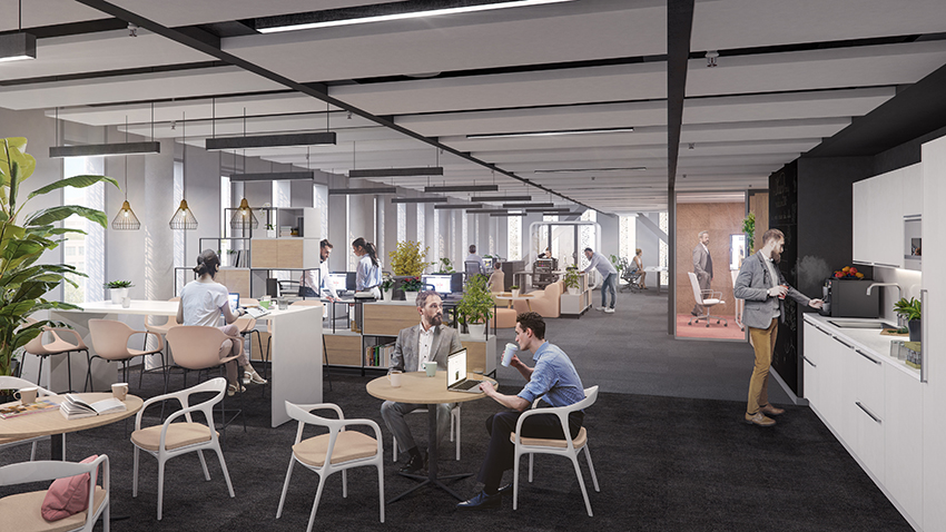 Työtilojen uusi taso