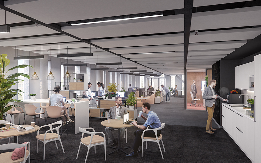 Työtilojen uusi taso