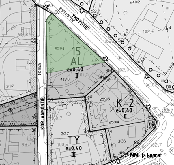 Kerrostalotontti  Polvijärvi