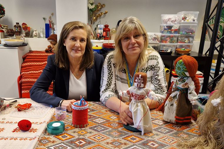 Vallilassa toimiva Help Center ukrainalaisille on tärkeä kohtaamispaikka