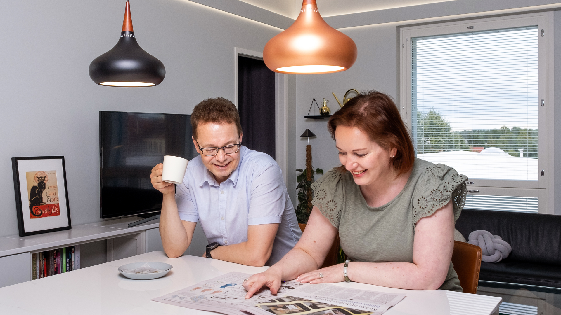 YIT Kodissa asuvat Kirsi Keskisärkkä ja Pertti Pääkkönen: ”Uudessa asunnossa parasta on se, että se on uusi”